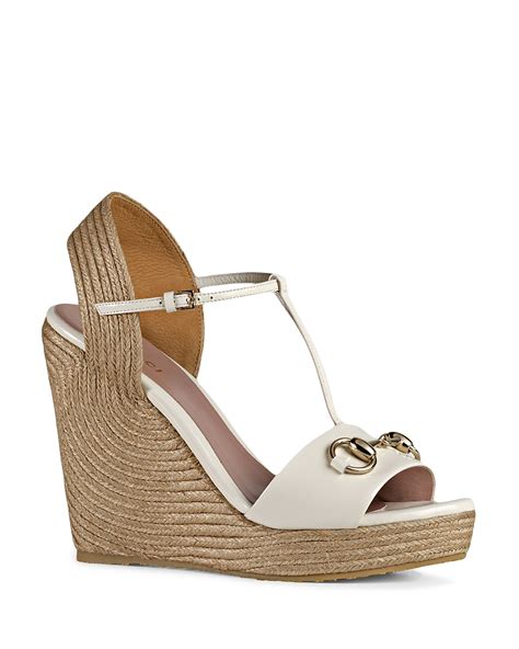 gucci horsebit espadrille wedges|Gucci espadrilles farfetch.